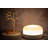 Iron Lamp With Marble Shade