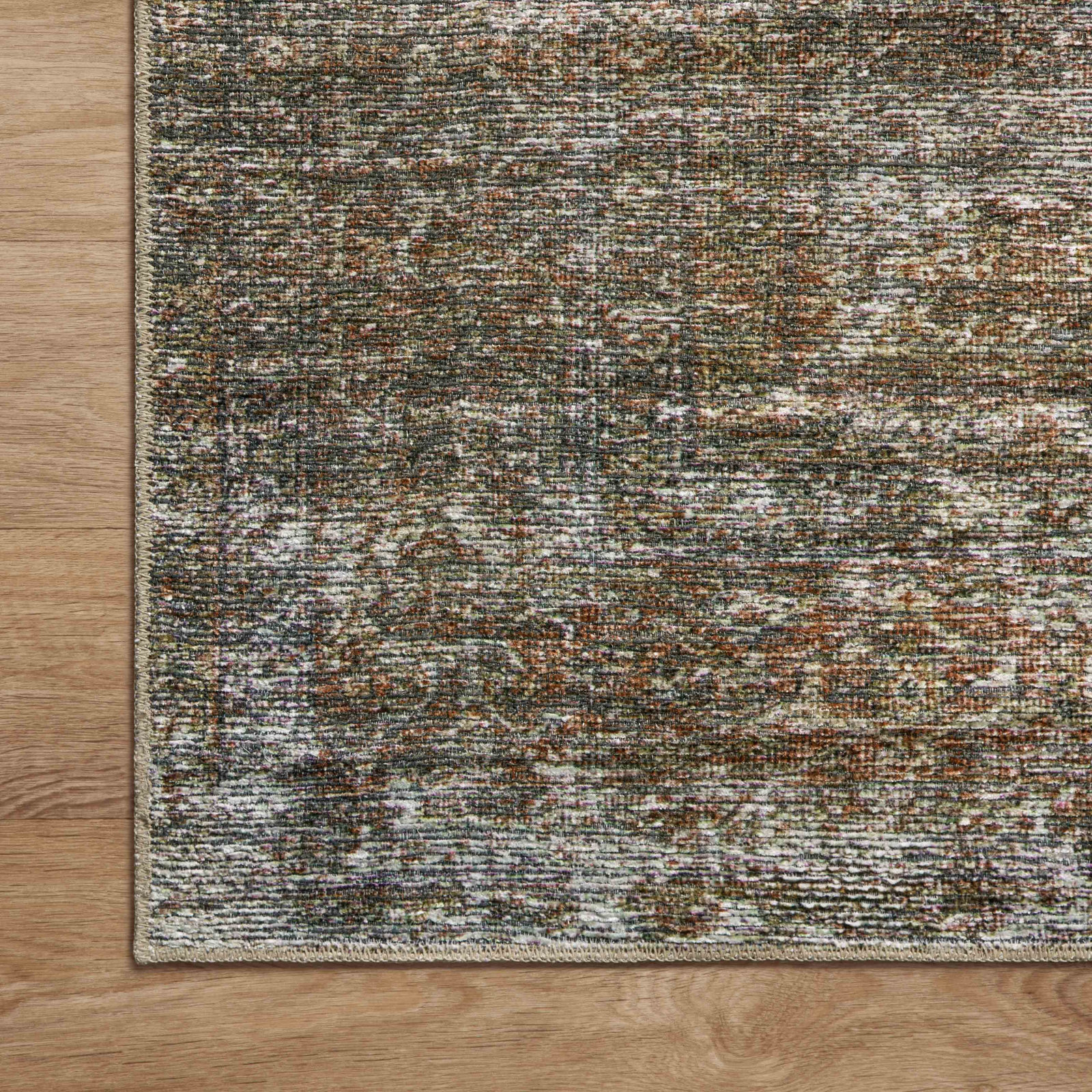 Amber Lewis x Loloi Billie Tobacco Rust Oriental Rug, Rectangle 2'3" x 3'9"