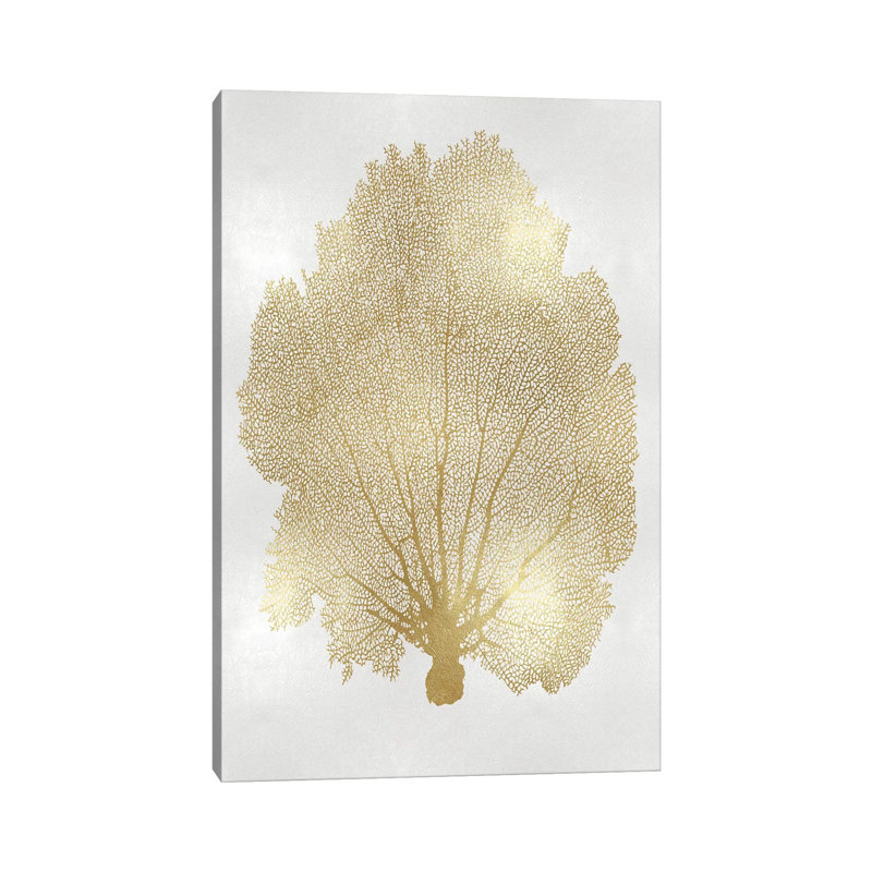 Sea Fan II by Melonie Miller - Print on Canvas, 66.04cm H x 45.72cm W x 3.81cm D, Wrapped Canvas