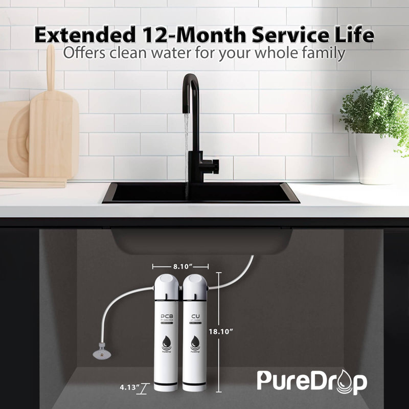 Filtre à eau sous évier PureDrop PDR-16KUF2