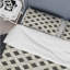 Ensemble de housse de couette moderne blanc et noir Modern Basketweave Charm II-109155511