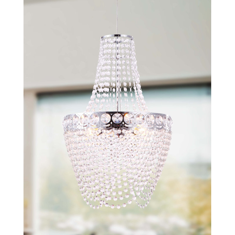 3 - Light Crystal Chandelier