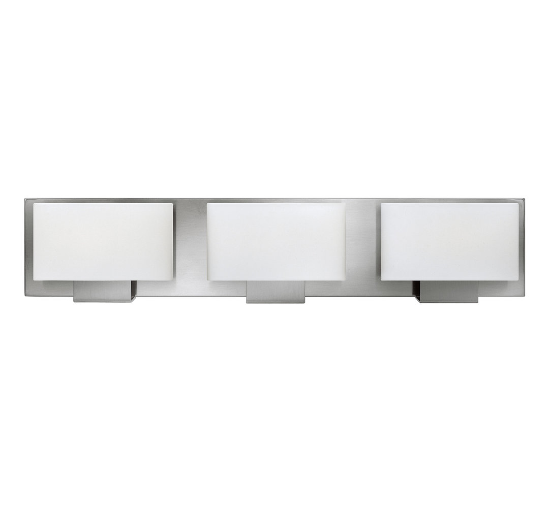 Mila Three-Light Bath Vanity Fixture Hinkley 