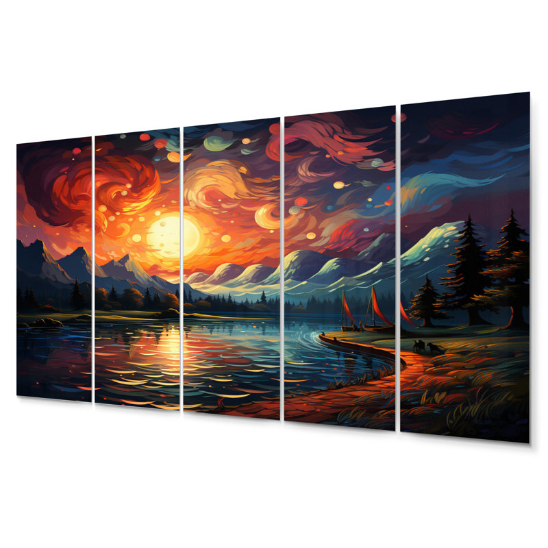 Rustic Transportation Wall Decor on Metal