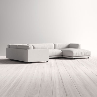 Sunday Upholstered L-Shaped Sectional
