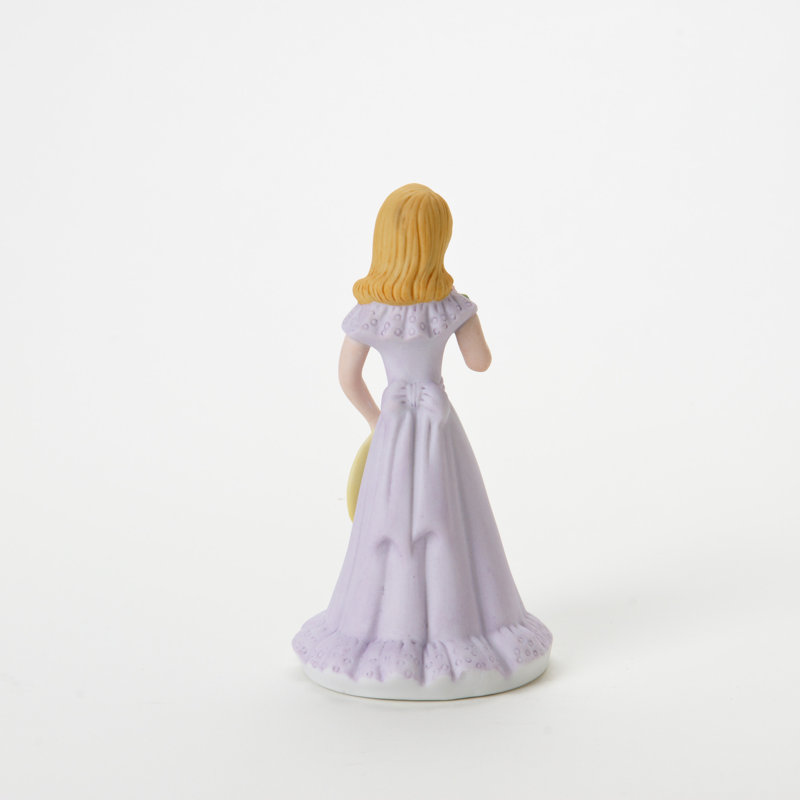 Figurine Growing Up Girls, Mauve/jaune