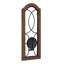 Applique murale Rakefield 7 x 5 x 18 brun rustique, noir