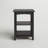 Ratcliff End Table with 2 Shelves, 20 in. W x 15 in. D x 27 in. H, Versatile Coordinating Storage Table for Living Room Decor, Crafted with Stained Wood and Beadboard, Occasional-555935492