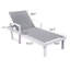 Chaise longue simple inclinable 78,7 po Tarun
