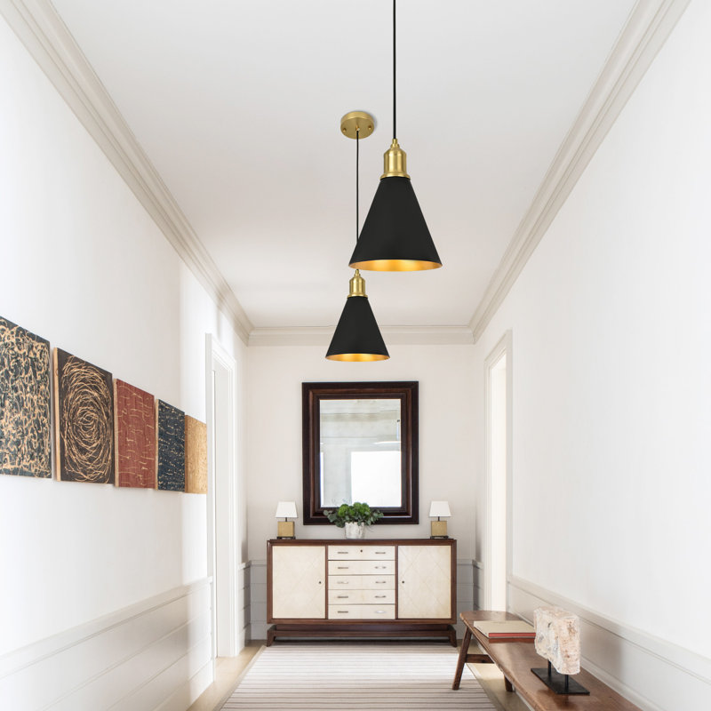 Mingenew 2 - Light Black Cone Pendant