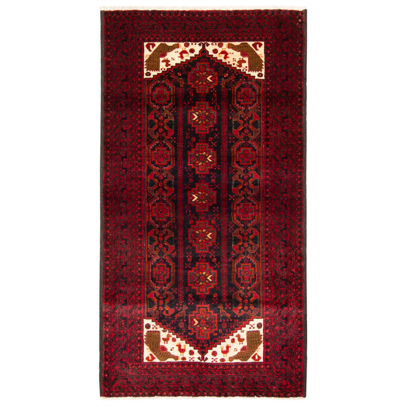 Warrenton One-of-a-Kind 3'4" X 6'4" New Age Wool Area Rug in