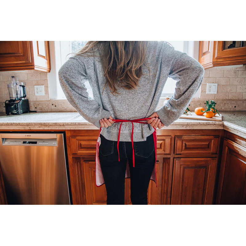 No Pattern Bib Apron