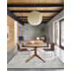 Shenade Geometric Hand-Loomed Ivory/Black Area Rug