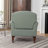 Shalisia 32'' Wide Upholstered Genuine Leather Armchair-697261951