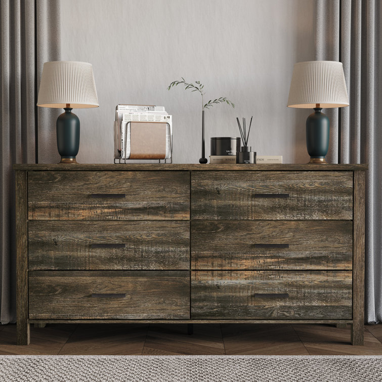 Mader 6 Drawer Dresser