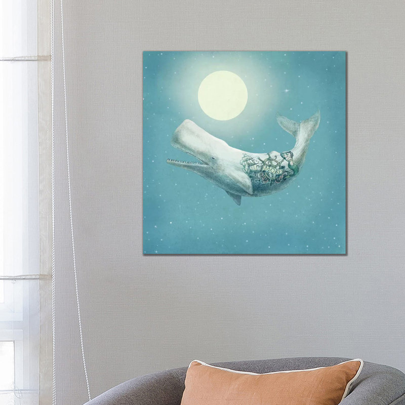 «Far and Wide II» par Eric Fan - reproduction d'art, H 26 po x l 26 po x P 1,5 po, Toile tendue, Aucun mat