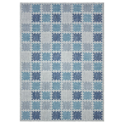 Tillee Power Loomed Polypropylene Indoor/Outdoor Rug