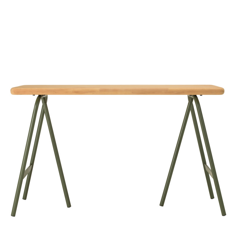 Ancle 122cm Solid Wood Top Console Table
