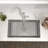 American Standard Raviv Pull Down Kitchen Faucet with Soap Dispenser-63798911