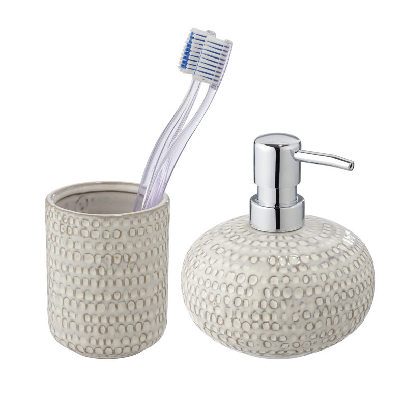 Danelly Ceramic / Porcelain Bathroom Accessory Set
