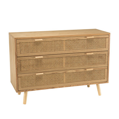 RODRIGO 110cm W 3 - Drawer Chest of Drawers