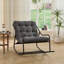 Chaise berçante confortable, idéale pour le salon, la chambre à coucher et la salle de lecture-217451073