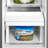 Cosmo 36" 26.3 Cubic Feet Side By Side Refrigerator with Water and Ice Dispenser