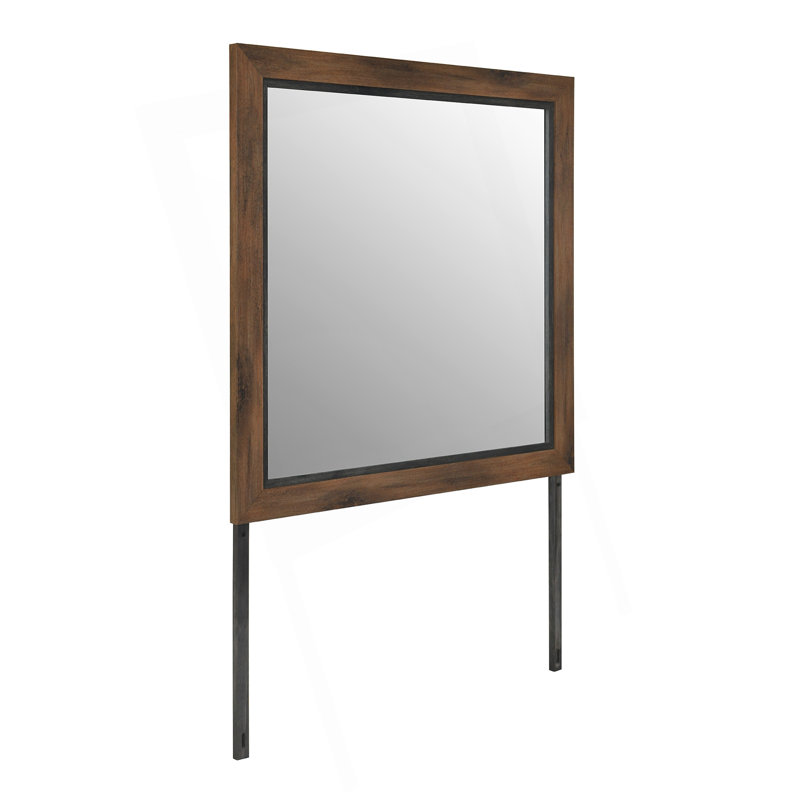Miroir brun