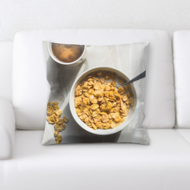 Microsuede Throw Pillow
