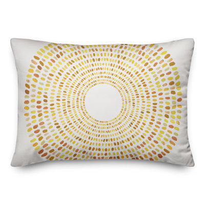 Geometric Outdoor Reversible Throw Pillow