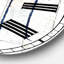 Horloge murale surdimensionnée The Blue Moose - Oars-40146144