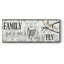 «Family Gives Us On Canvas», art textuel-1068541403