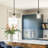 1 - Light Black and Gold Single Pendant Light