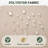 9-pcs 4" Thick Patio Cushion Covers – Water-repellent Replacements For 4-seat Sectional Sofa-851718373