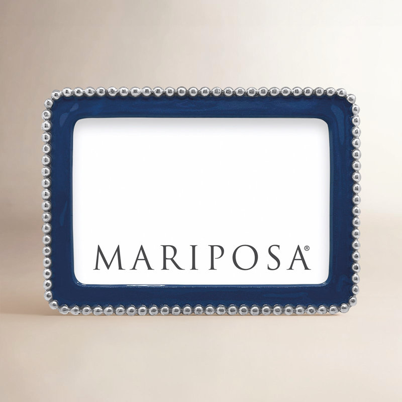 Metal Picture Frame, Blue