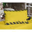 Ensemble de taie décorative et coussin décoratif jaune Ambesonne, jaune et noir-106796723