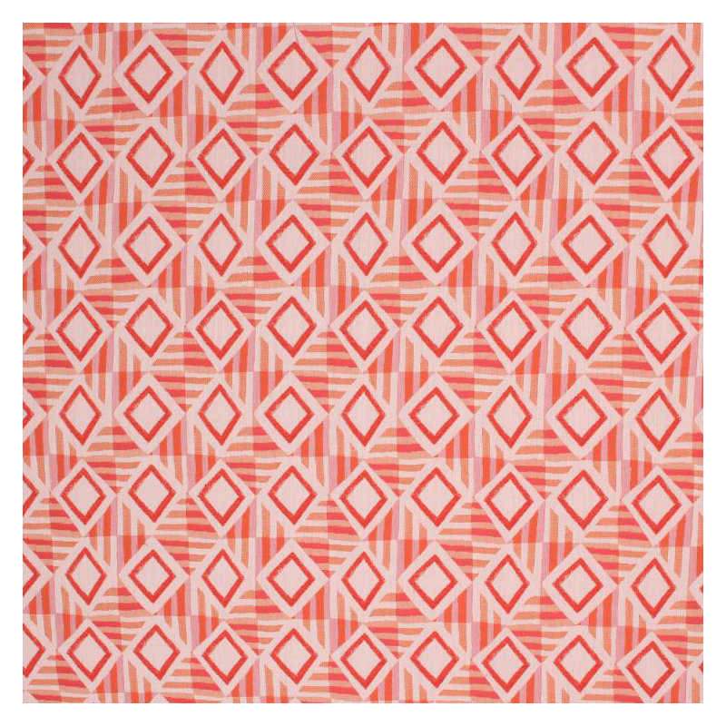 Tissu d’e/s papara Prive, Corail
