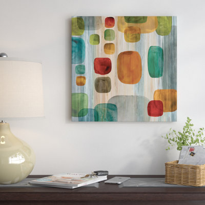 «Suspendu Gems I» par Angela Perry - reproduction sur toile tendue