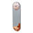 Jeni Mirrored Oval Wall Clock