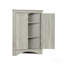Armoire de rangement en chêne pour salle de bain avec tablettes réglables et armoire autoportante pour la cuisine (Old Sku: Wf291467aal)