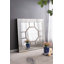 Miroir mural 48 "x 48" avec cadre en miroir
