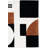 Antoni Handmade Wool Ivory/Black/Brown Rug-525850458