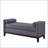 Large Upholstered Boucle Fabric Ottoman with Pillows,Comfort Padded Window Bench-357116477-357116474