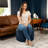 Mercer41 Paran Accent Pouf - Fluffy Faux Fur Ottoman For Modern Interior Design-5787055-5787060