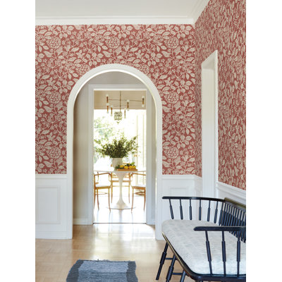 Papier peint botanique Rowen Ruby