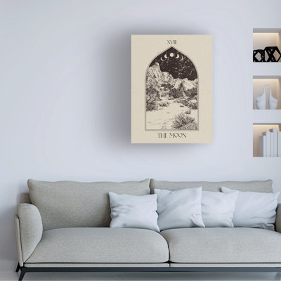 Art sur toile, «Bachelo NKTN The Moon»