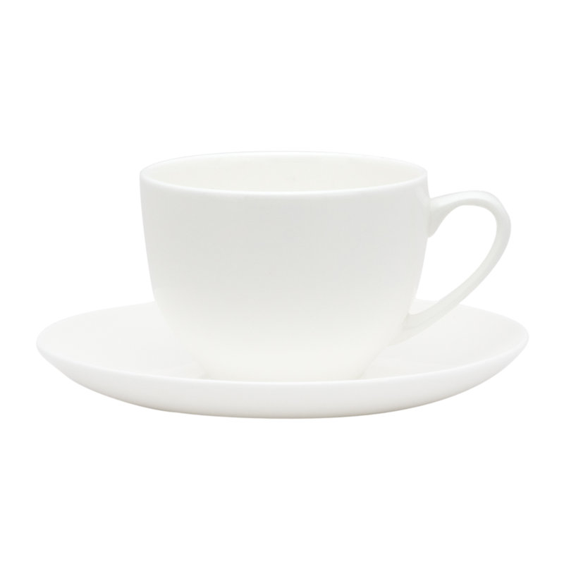 Helios Bone China Cappuccino Cup and Saucer