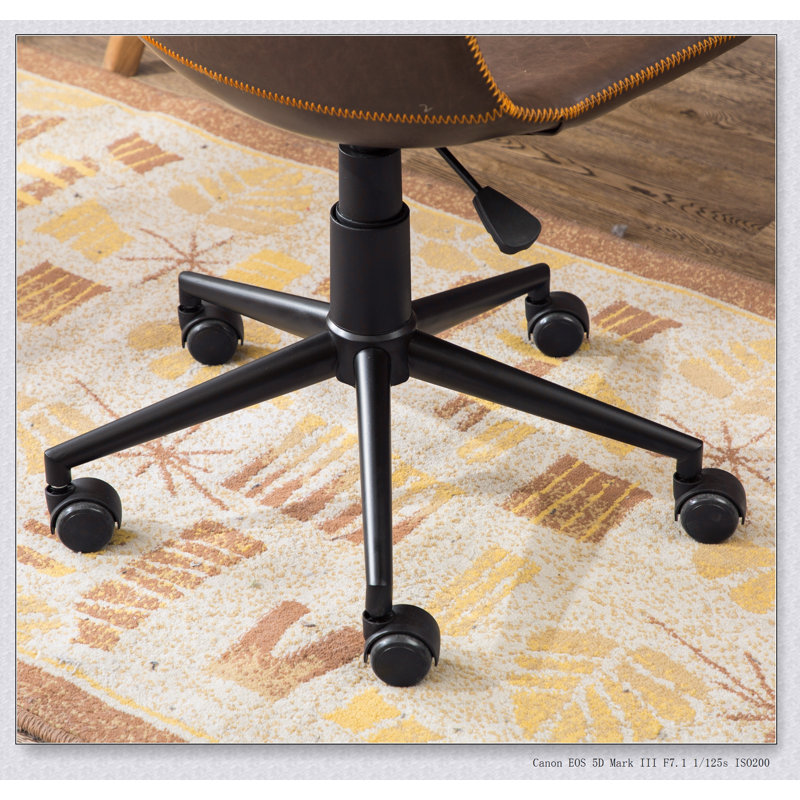 Chaise de bureau Cesena, Brun