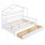 Lit en bois avec 2 tiroirs
