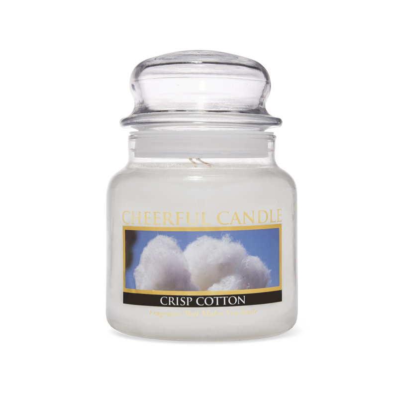 Bougie à pot en coton à l’odeur